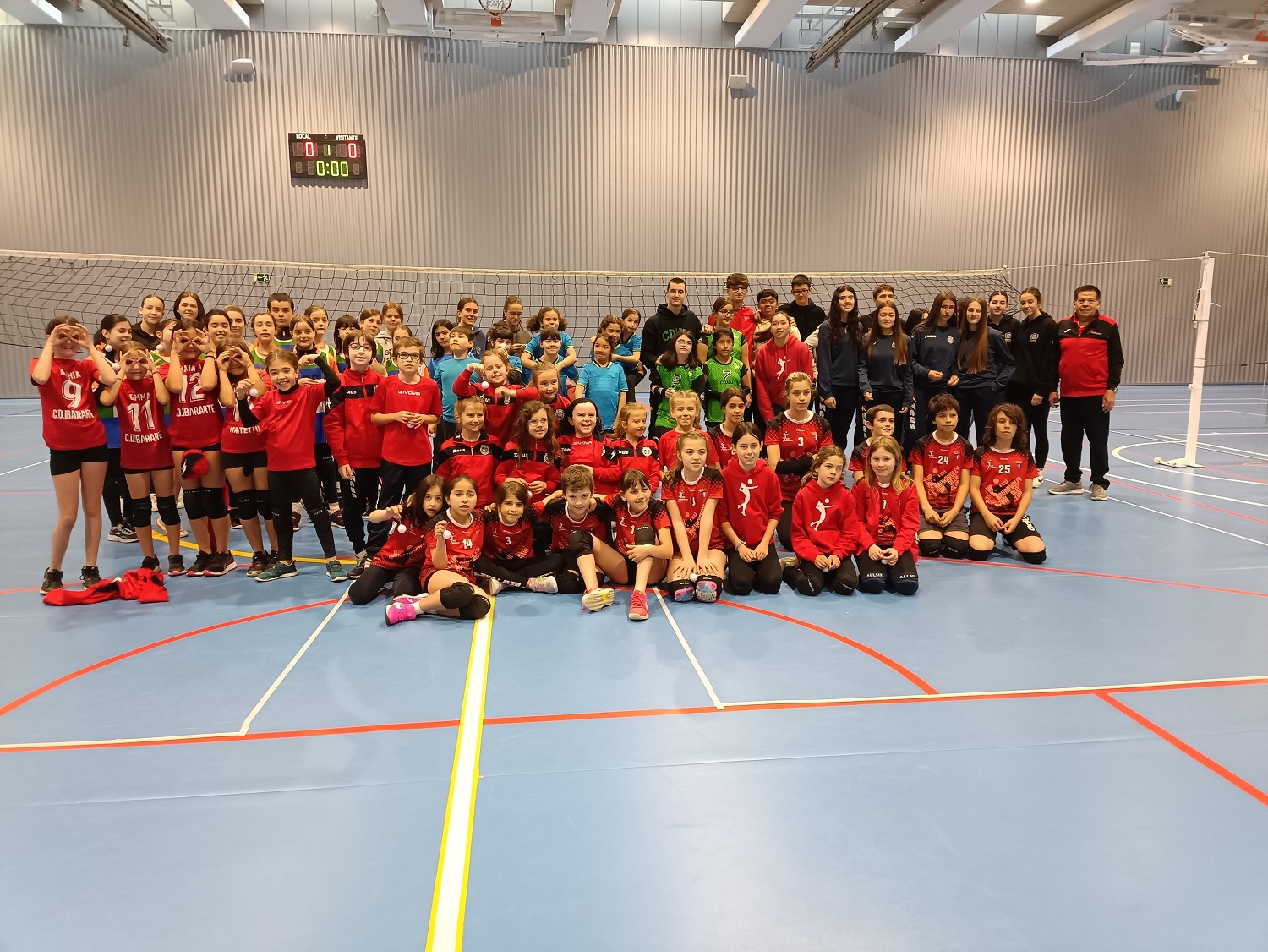 Celebrada la 4&ordf; concentraci&oacute;n Minivoley